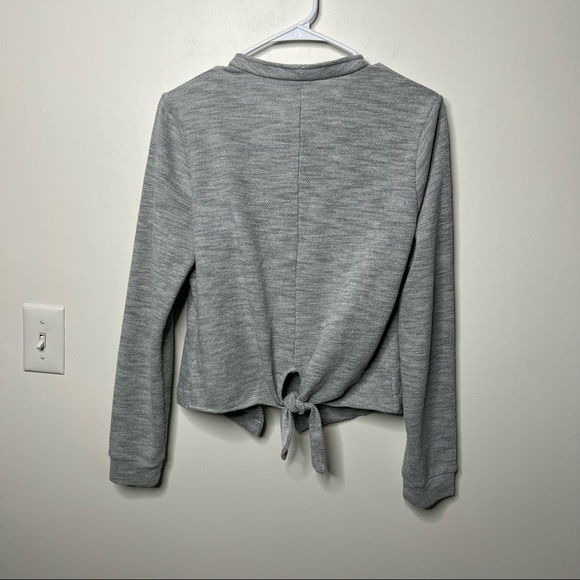 BB Dakota Knits Electric Jacket in Light Heather Grey - Picture 6 of 8